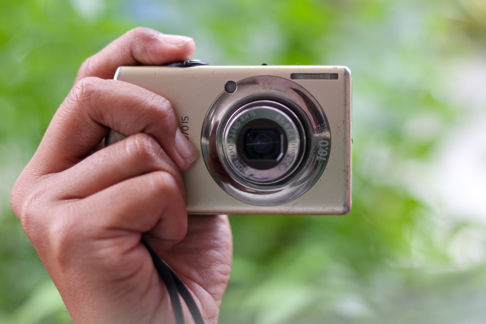 fotos machen mit einer digicam