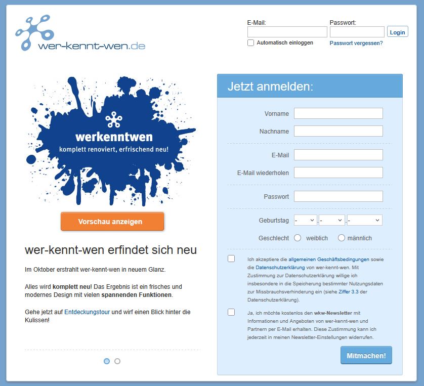 neue version von wkw